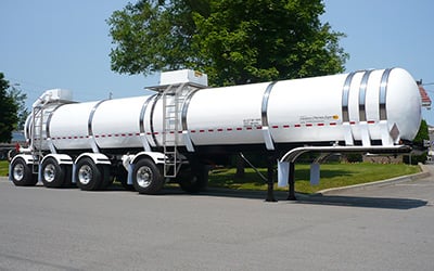 Fiberglass Reinforced Plastic tank trailer